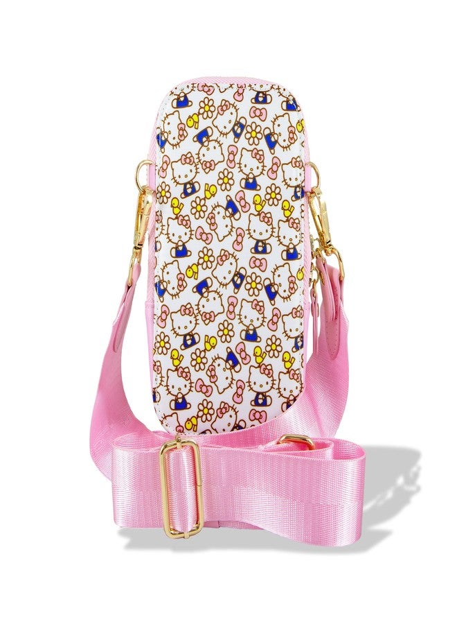 Sonix x Sanrio Phone Pouch - Universal Smartphone Purse and Wallet, Crossbody and Shoulder Bag | Hello Kitty Pink Bows - Image 1