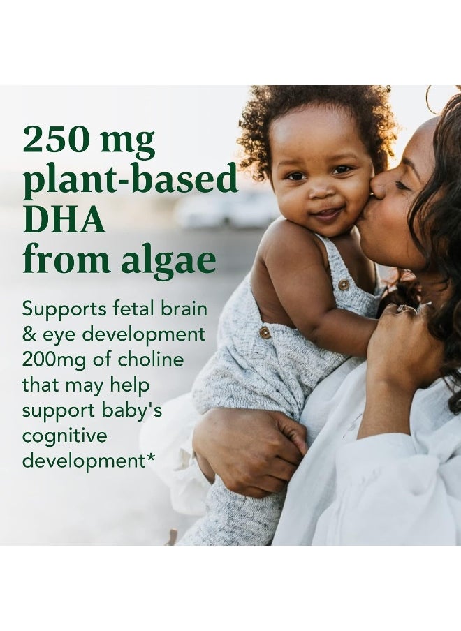 MegaFood Baby & Me 2 Dha & Choline - Plant-Based Dha And Choline For Baby'S Brain And Eye Development - Vegan - 60 Capsules (30 Servings)  - Image 4