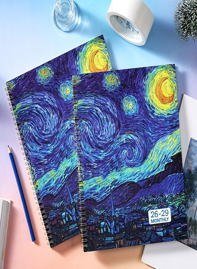 BooQool 2026-2029 Monthly Planner/Calendar - 3 Year Monthly Planner 2026-2029, July 2026 - June 2029, 8.5" x 11", 3 Year Calendar2026-2029 with Colorful Tabs, Notes Pages, Inner Pocket - Image 2