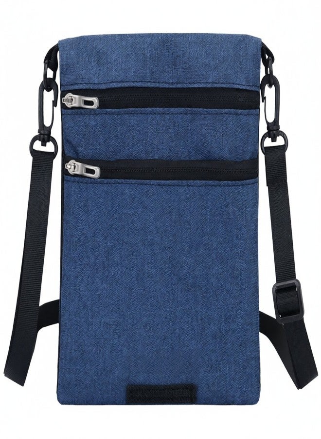 JUNLETU Travel Neck Pouch Neck Wallet Stash Passport Holder for Men and Women - Image 2