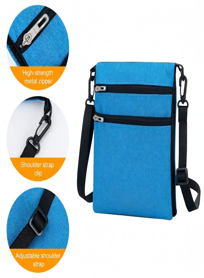 JUNLETU Travel Neck Pouch Neck Wallet Stash Passport Holder for Men and Women - Image 4