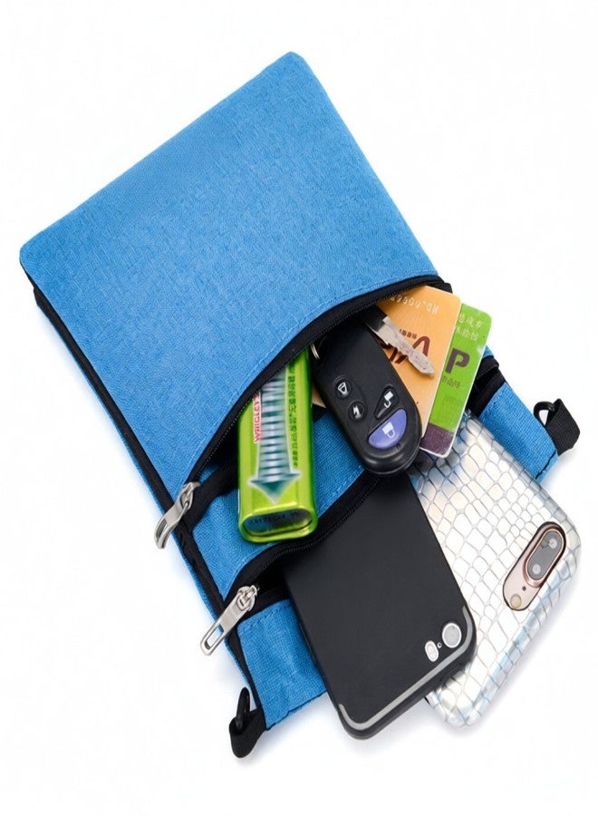 JUNLETU Travel Neck Pouch Neck Wallet Stash Passport Holder for Men and Women - Image 5