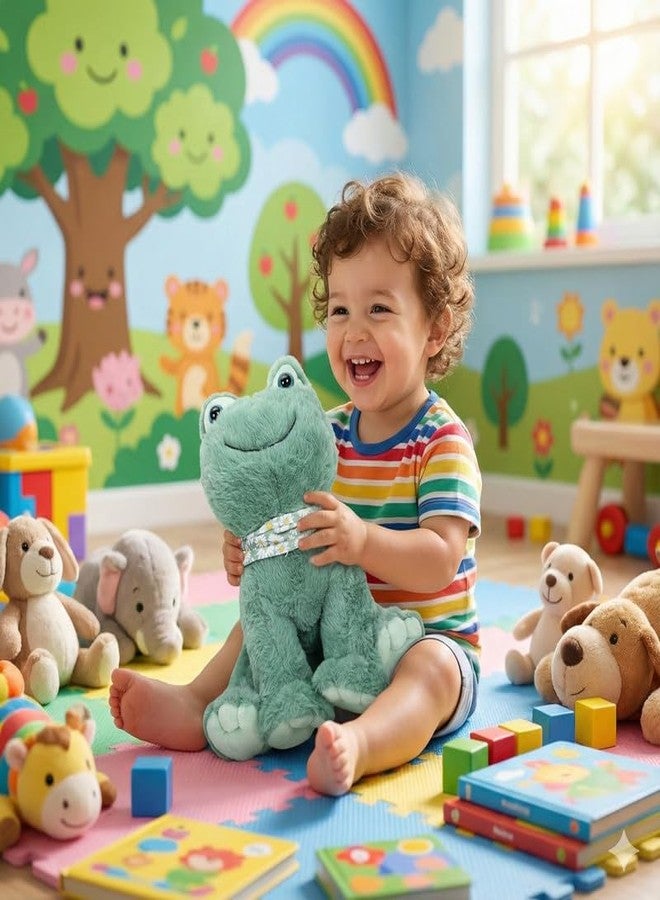 STRIDERS لعبة الضفدع الساحرة القطيفة من ستريدرز، مقاس 12 بوصة، فاخرة وناعمة للغاية. - Image 5