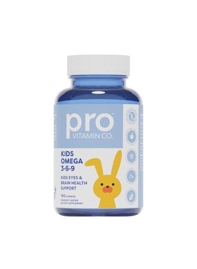 PRO VITAMIN CO Kids Omega 3-6-9 (100 Gummies)