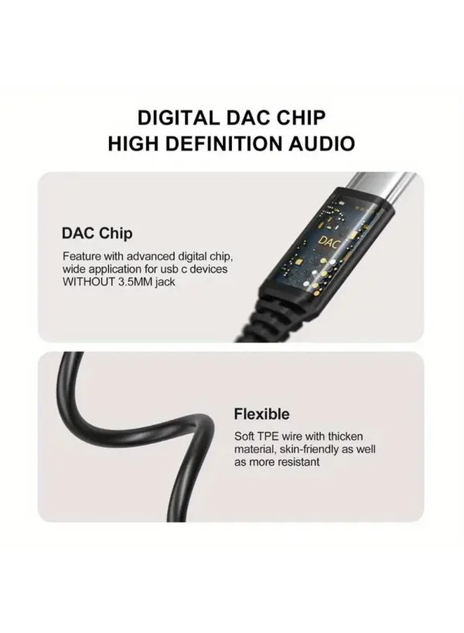 Green Type C Wired Headphones with Microphone for Samsung Galaxy S24 S23 - Image 4