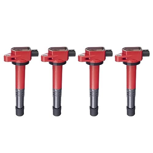 TRQ Ignition Coil Set Compatible with 2013-2015 Acura ILX 2008-2012 Honda Accord 2012-2015 Civic 2010-2014 CR-V Crosstour - Image 1