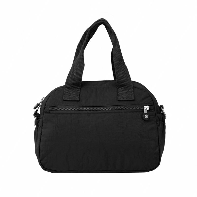 مجموعة كابريس شنطة كروس متوسطة للجنسين من كابريس كوليكشن – أسود، نايلون مقاوم للماء، سعة واسعة 10.4 لتر - Image 2