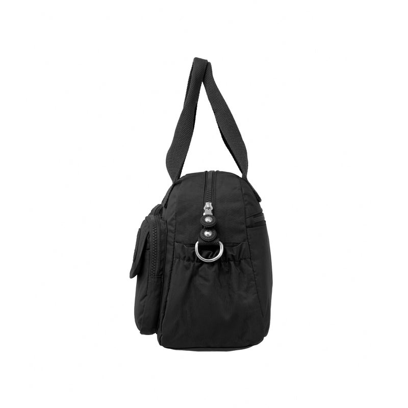 مجموعة كابريس شنطة كروس متوسطة للجنسين من كابريس كوليكشن – أسود، نايلون مقاوم للماء، سعة واسعة 10.4 لتر - Image 4