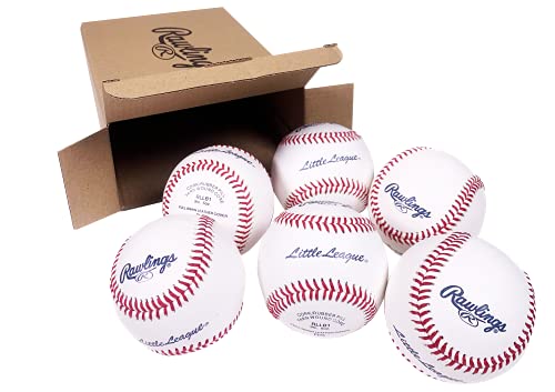 Rawlings رولينغز | كرات بيسبول بمستوى المنافسة لليوثر ليغ | RLLB1 | للشباب/14 سنة وأقل | للاستخدام في المباريات/التدريب | 6 قطع - Image 5