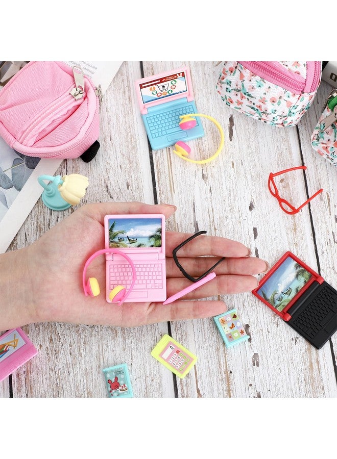 SOTOGO 29 Pieces Doll House School Supplies Mini School Accessories Dollhouse Toy Home Miniature Model Diy Doll Accessories - Image 4