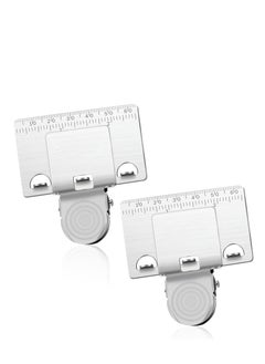 SYOSI Measuring Tape Clip Tool - Corners Clamp Holder Precision Measuring Tools - Fixed Ruler Mark Tools for Most Tape Measures(2 PCS)  - Image 1