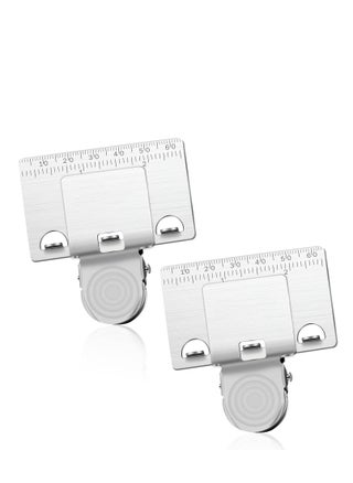 Measuring Tape Clip Tool - Corners Clamp Holder Precision Measuring Tools - Fixed Ruler Mark Tools for Most Tape Measures(2 PCS) - pzsku/ZC78AD1CA3C3D266CC940Z/45/_/1698649683/0e729f47-3d9e-4665-9808-5f28f228397a