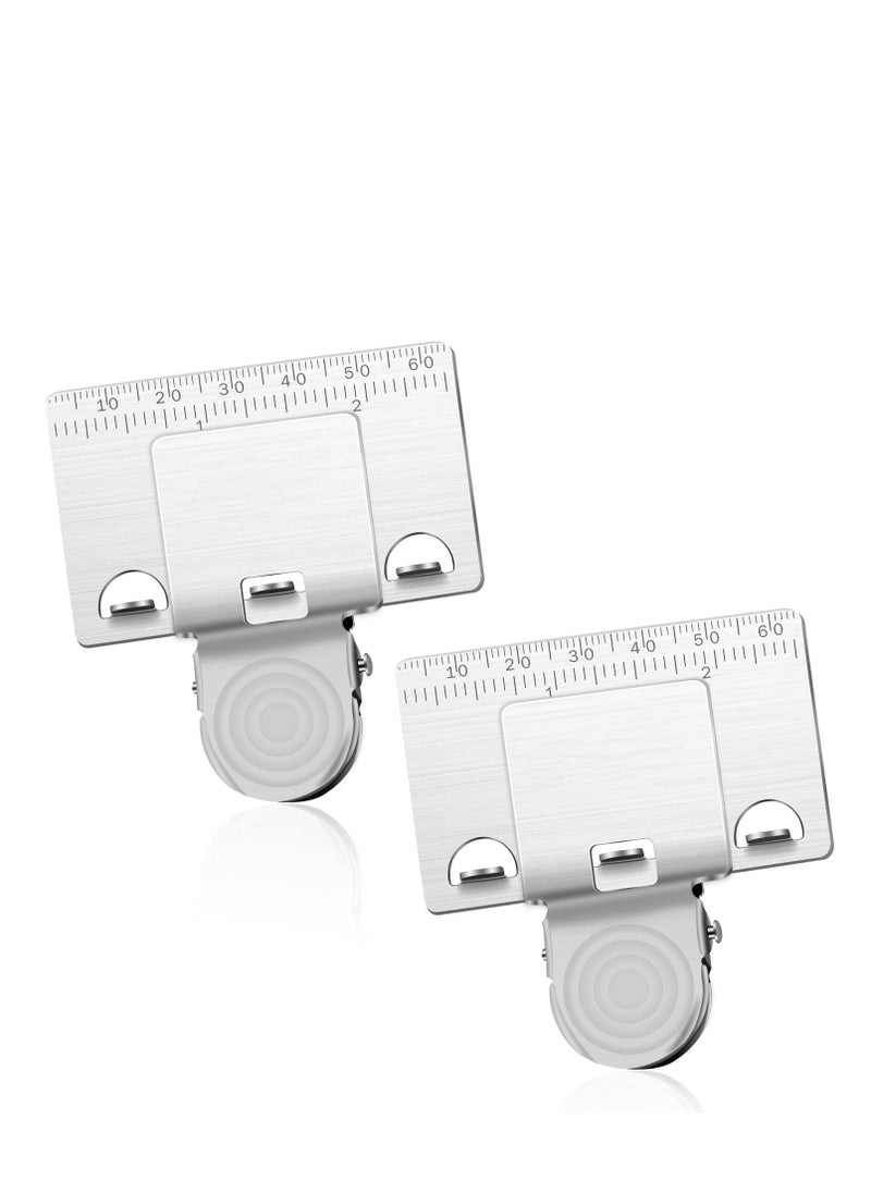 SYOSI - Measuring Tape Clip Tool - Corners Clamp Holder Precision Measuring Tools - Fixed Ruler Mark Tools for Most Tape Measures(2 PCS) - Image 1