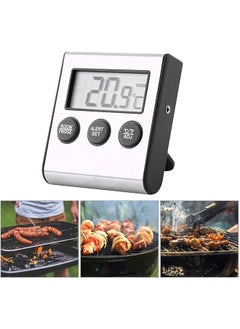 erorex Digital Refrigerator Thermometer Lcd Alarm Fridge Temperature Monitor Mini Battery Powered Freezer Room Thermometer With Max Min Temperature Records  - Image 3