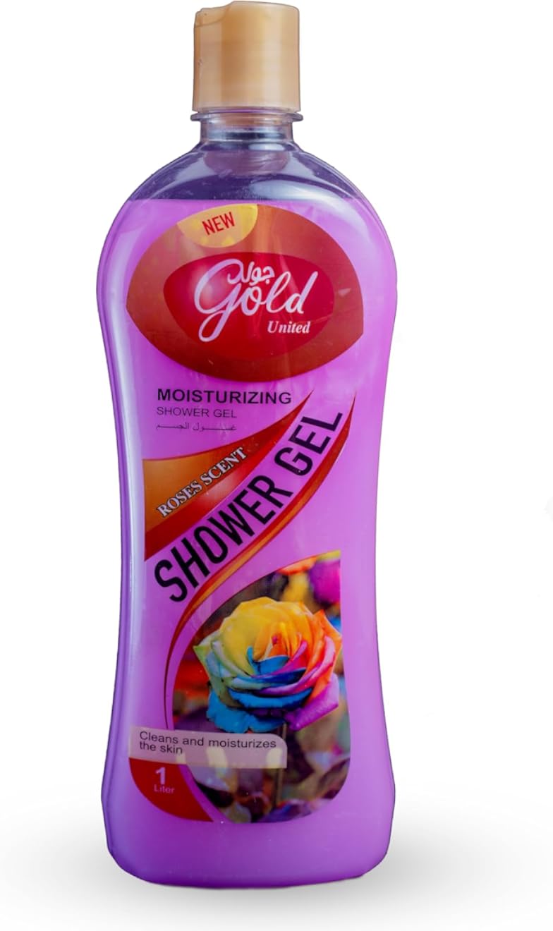 Gold United Rose Moisturizing Shower Gel 1 Liter