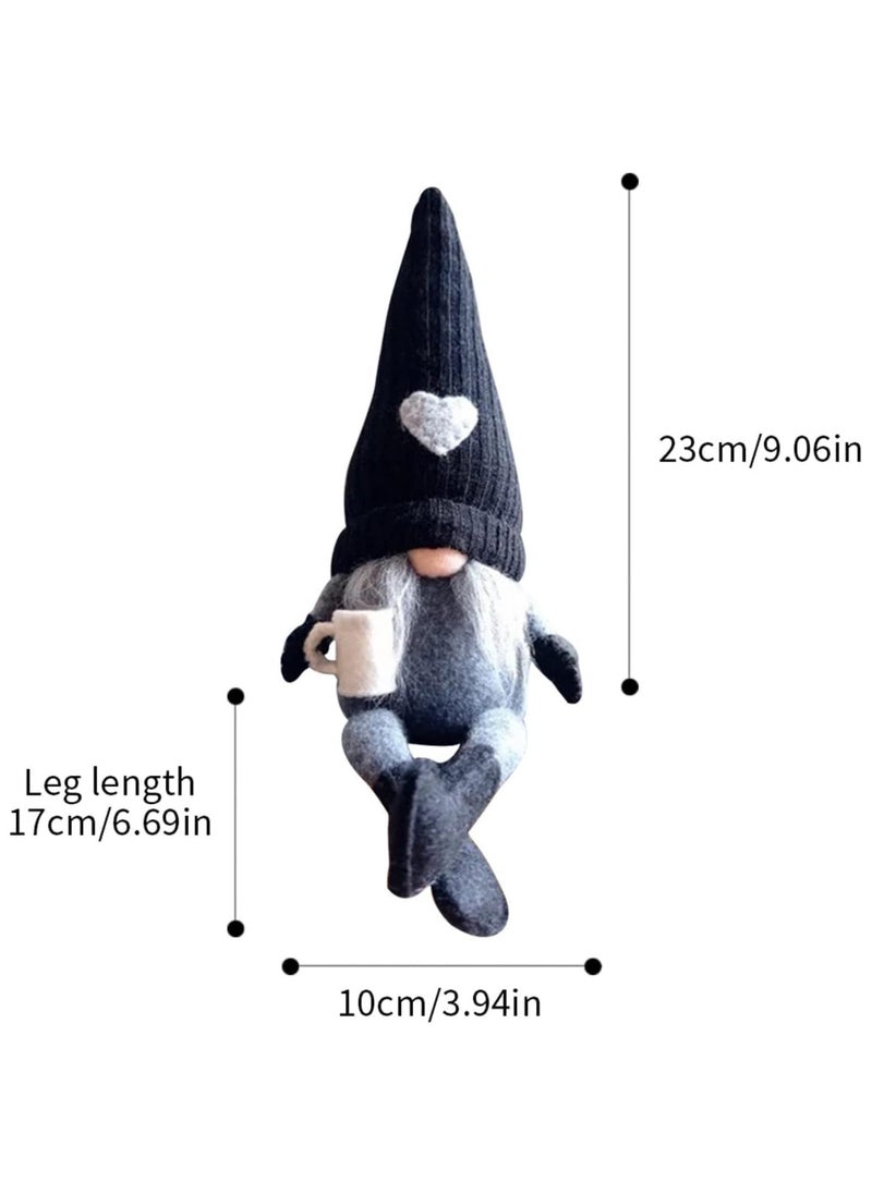 Christmas Faceless Gnome Santa Ornaments Set of 2,Christmas Faceless Plush Doll Hanging Leg Hand Grind Coffee,Swedish Handmade Plush Gnomes Santa Elf Table Ornaments,Home Decorations (Black) - pzsku/ZC78AEF184E1F9E3FC8B4Z/45/_/1729837838/f0b459b3-62a4-44b7-8017-d2bfe68fc928