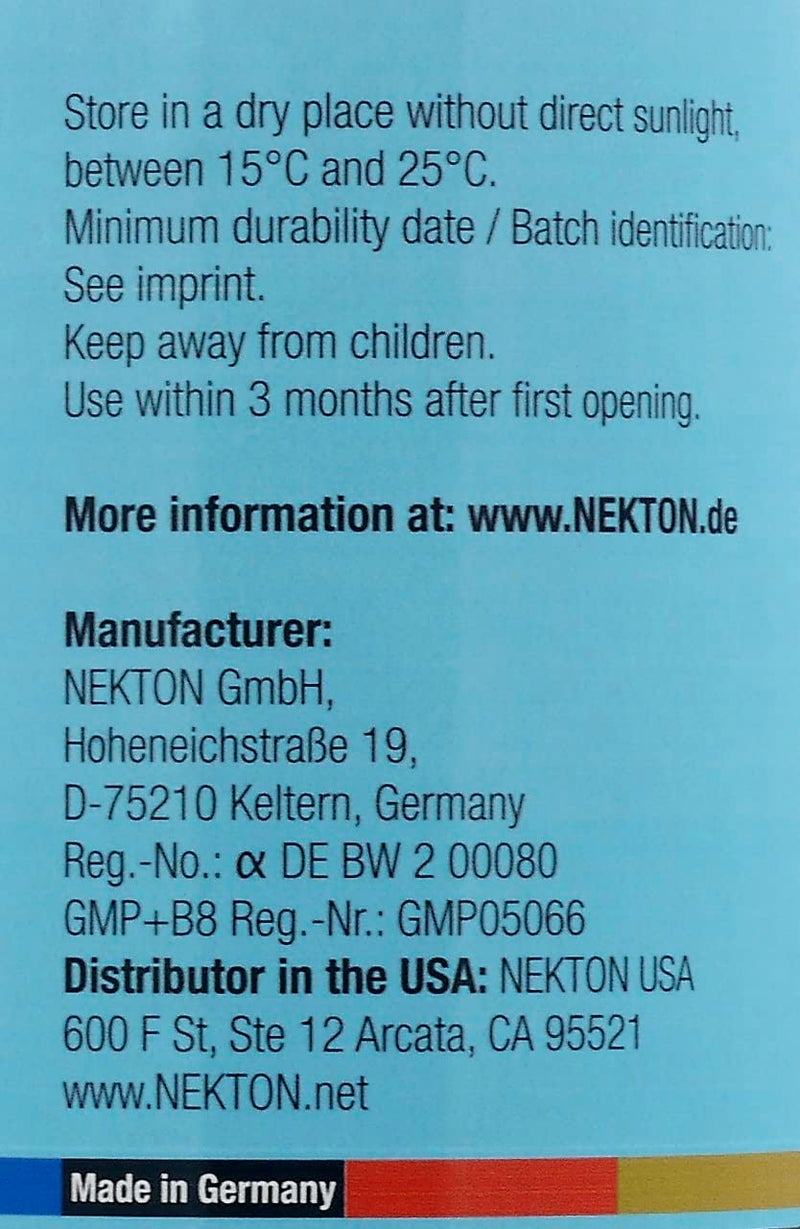 Nekton Calcium Plus - Calcium with Magnesium & Vitamins, White, 140g/5 oz - Image 3