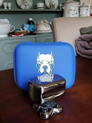 Skull Shaver Pitbull Travel case, Blue, L, Modern - Image 2