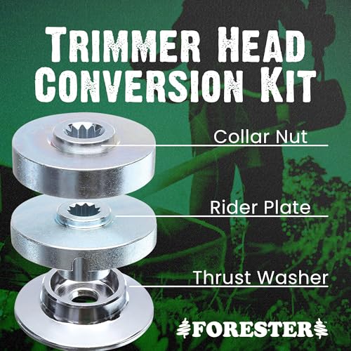FORESTER Brush Cutter Trimmer Head Conversion Kit Compatible with Echo Models SRM225 SRM225i SRM266 SRM280 SRM280S SRM280T SRM2620 and SRM2620T - Image 3