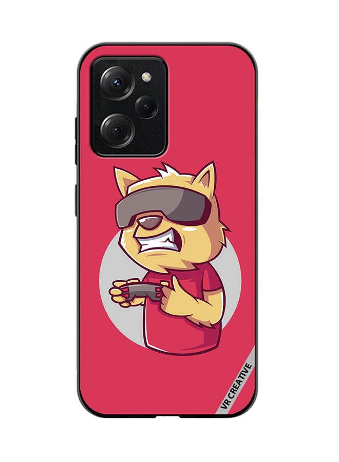 VR CREATIVE Protective Case Cover For Xioami Pcoo X5 Pro Gamer Cat Design Multicolour - Image 1