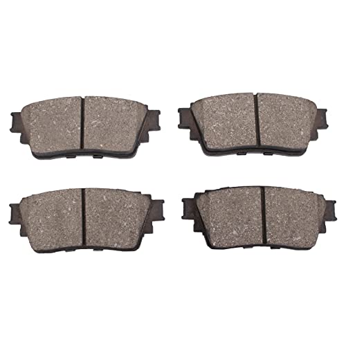 TRQ وسادات الفرامل الخلفية سيراميك TRQ متوافقة مع ميتسوبيشي إكليبس كروس 2018-2020 وأوتلاندر 2017-2020 وأوتلاندر PHEV 2018-2021 - Image 5