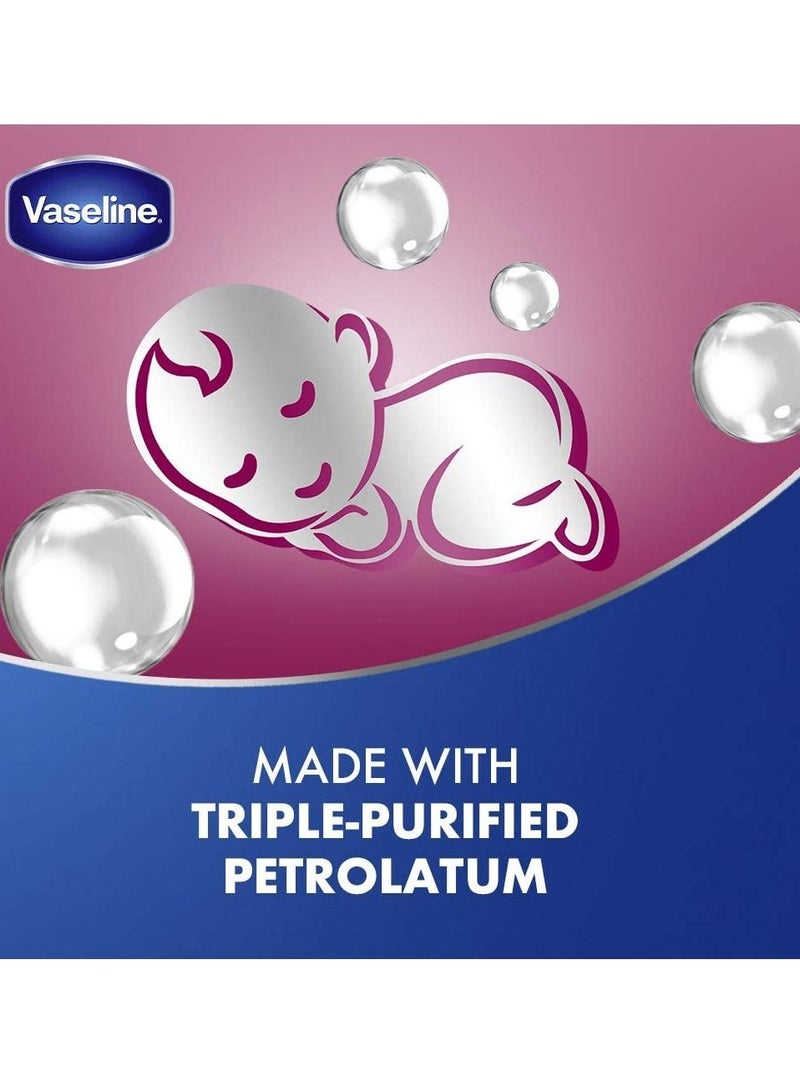 Vaseline Pure Petroleum Jelly Soothing And Protective Healing Baby Skin Care Hypoallergenic And Gentle On Skin Clear 450ml  - Image 4