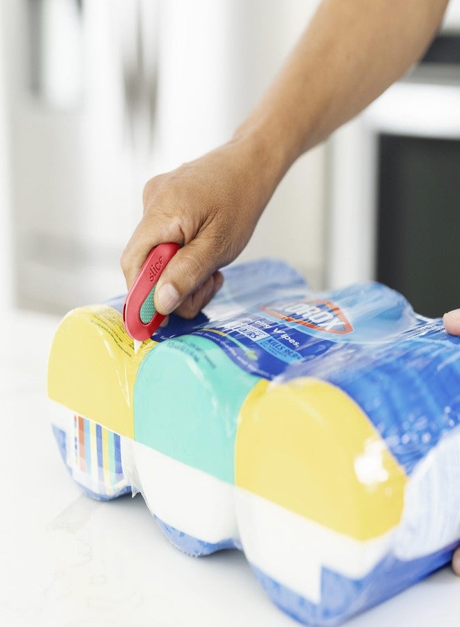 Slice Mini Box Cutter | Manual Retracting | Safe Ceramic Box Cutter Lasting 11x Longer than Metal | Box Opener | 1 Pack | Orange - Image 2