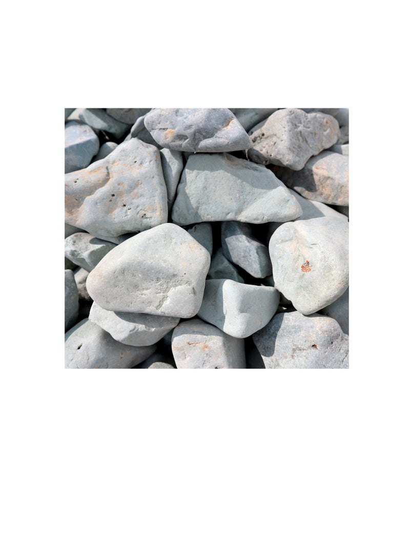 KNP Green River stone Natural Garden Material 5-8 cm 5 kg - Image 3