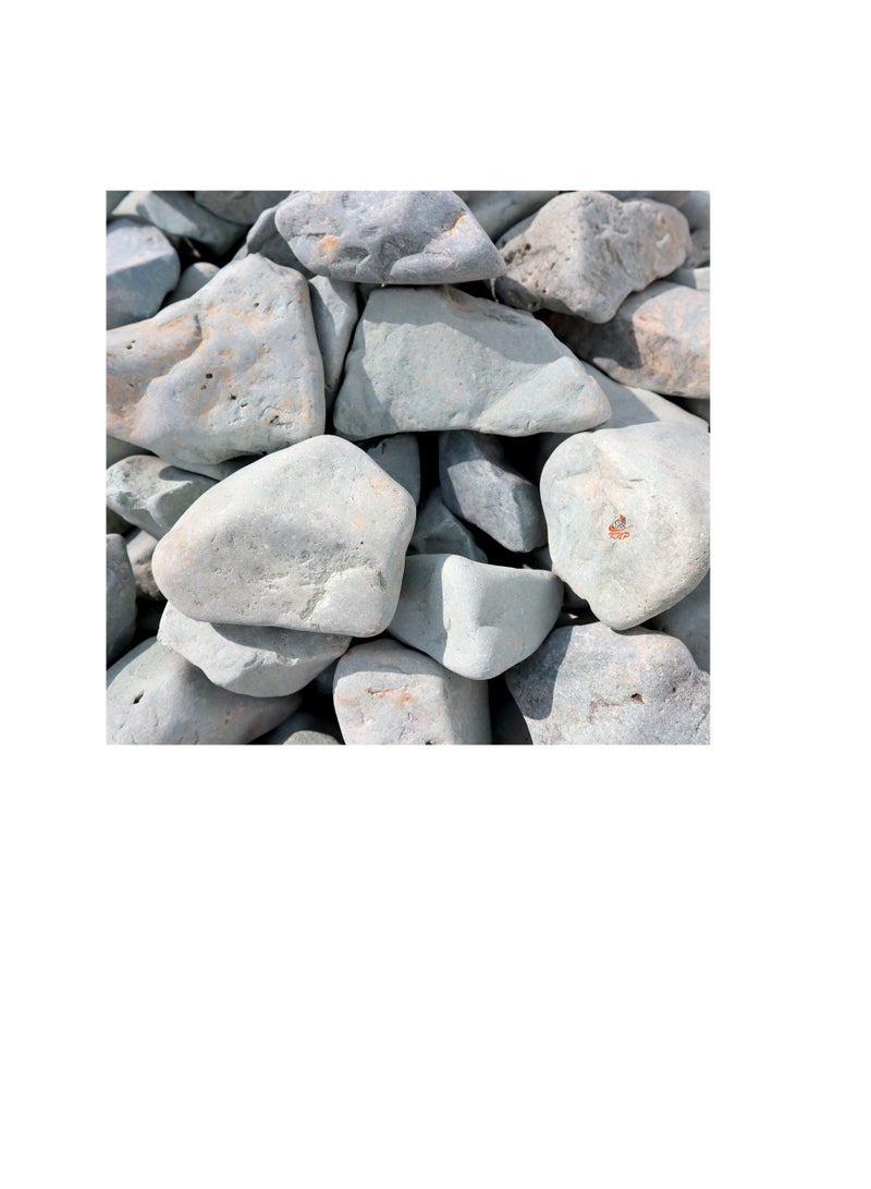 KNP Green River stone Natural Garden Material 5-8 cm 5 kg - Image 2