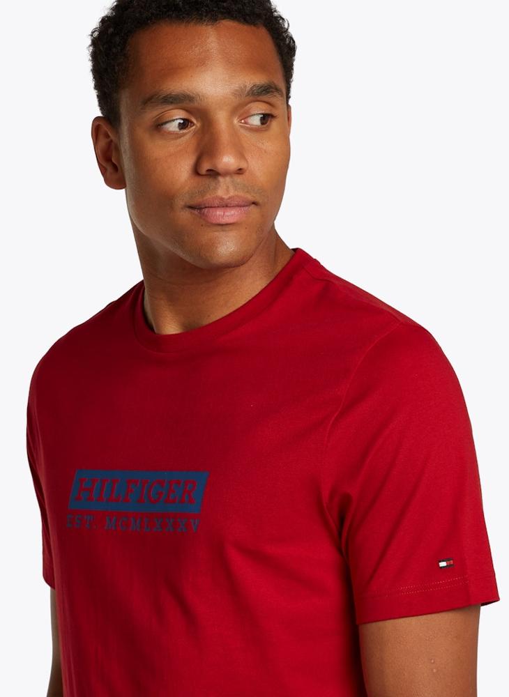 TOMMY HILFIGER Colour To Colour Graphic T-Shirt  - Image 3
