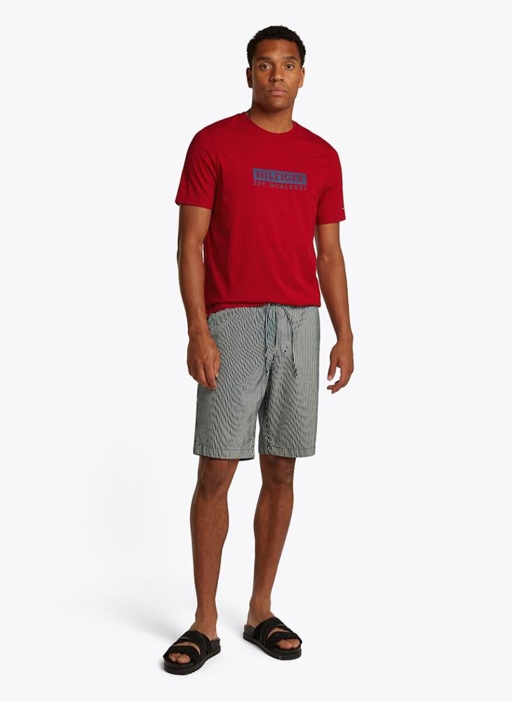 TOMMY HILFIGER Colour To Colour Graphic T-Shirt  - Image 4