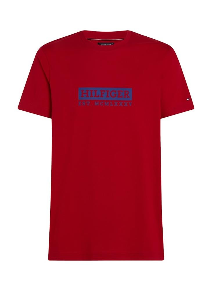 TOMMY HILFIGER Colour To Colour Graphic T-Shirt  - Image 5