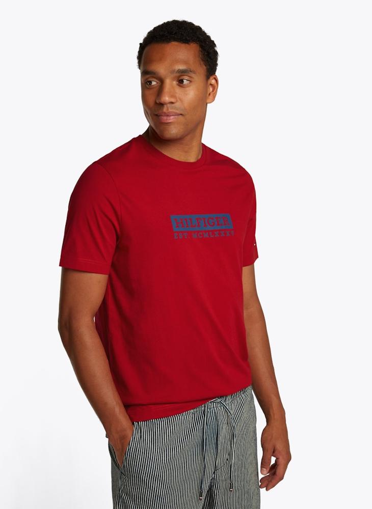 TOMMY HILFIGER Colour To Colour Graphic T-Shirt  - Image 1
