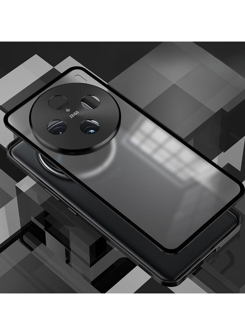 The metal case is compatible with Vivo X200Pro/Vivo X200Pro Mini/VIVO X200, the elastic buckle frosted back, and the anti-seismic fall case - Image 2
