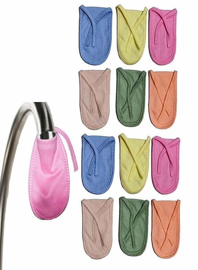 KIYASU 12-Piece Reusable Cotton Water Filter Tap Covers - Double-Layer Cloth for Natural Filtration - Non-Electric & Eco-Friendly - Universal Fit for Home, Kitchen & Public Drinking Taps (Multicolor) - Image 1