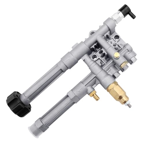 HQPASFY AR42940 Pressure Washer Pump Head Aluminum Compatible with Troy Bilt AR Pump RMW2G20, RMW2G24, RMW2G25, SRMW2.2G26 Pump Head Replaces AR42518 AR43061 - Image 1