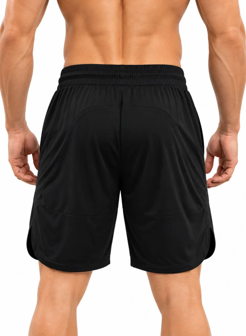Thugfit THUGFIT BlackHawk High-performance Men's Shorts (9" Inseam) - Black