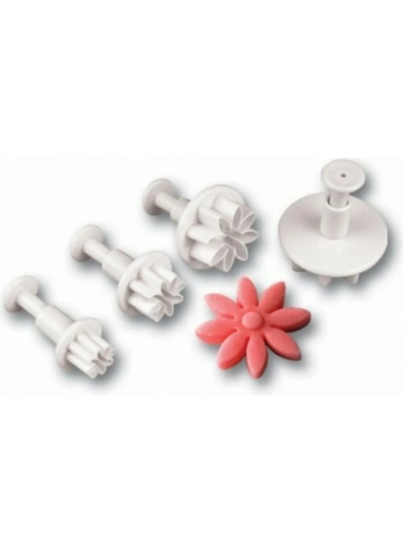 Tinky Winky - Daisy-Flower Themed Push-Up Kopat Set of 4 - Image 1