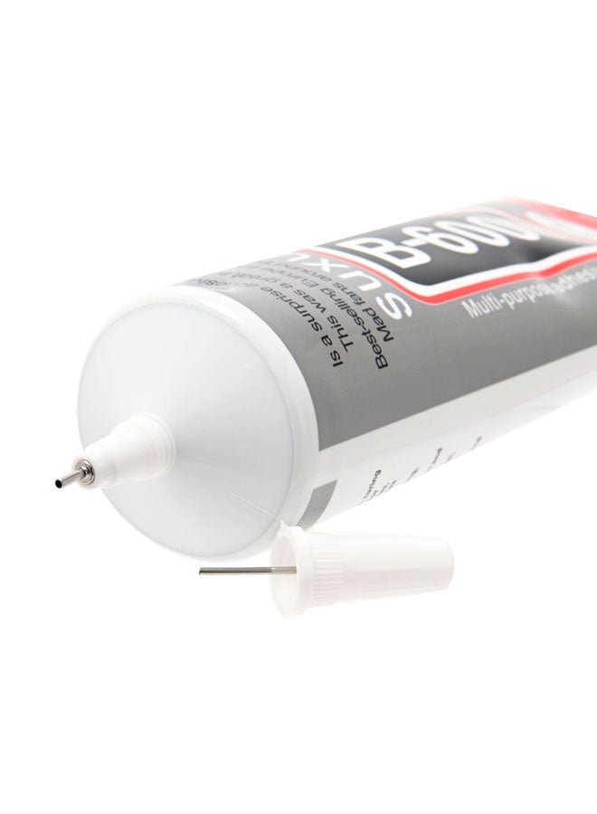 All Purpose Adhesive - 110ml 3.7oz Multi-Function B-6000 Clear Waterproof Adhesive Glue with Precision Tip for Jewelry, Crafts, Phone Repair, Fabric, Plastic, Wood, Glass, & DIY Projects - Image 3