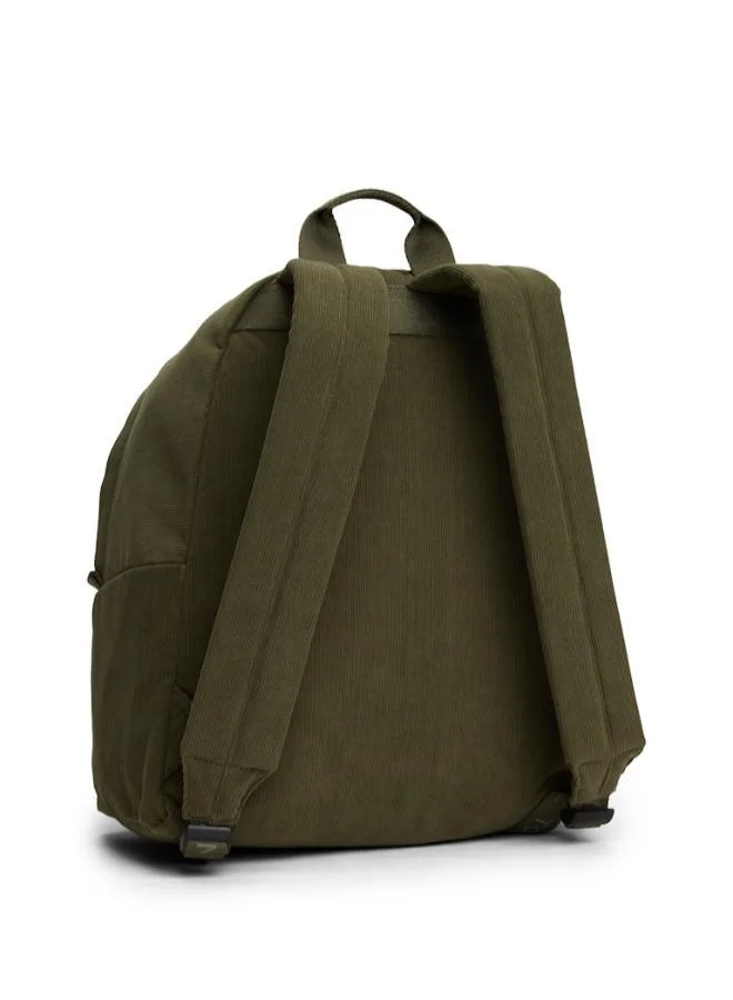 TOMMY JEANS  Essential Corduroy Logo Dome Backpack for Men | Best Price UAE