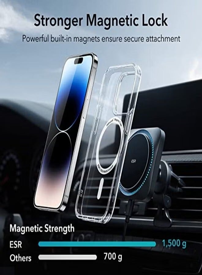 vesus "Clear 14 Pro Max Case: Sleek, Transparent Design, Slim Profile, Full Protection, Durable, Shock-Absorbent, Showcases Your Phone’s Original Look, Lightweight & Comfortable." - Image 2