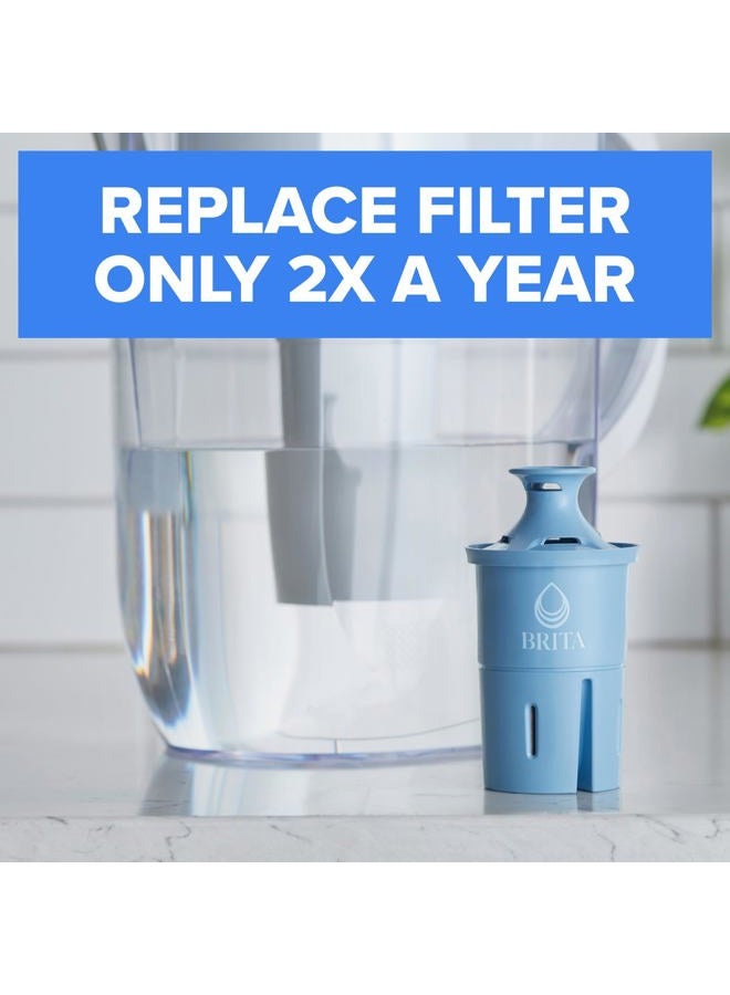 BRITA Longlast Water Filter, Longlast Replacement Filters for Pitcher and Dispensers, 2ct FBA_COMINHKG113269 - Image 3