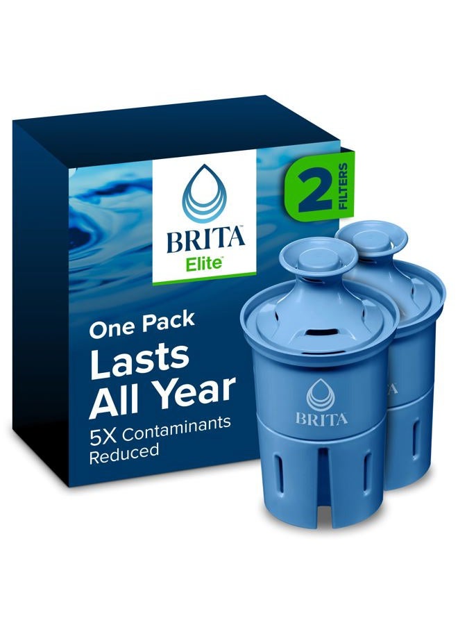 BRITA Longlast Water Filter, Longlast Replacement Filters for Pitcher and Dispensers, 2ct FBA_COMINHKG113269 - Image 1