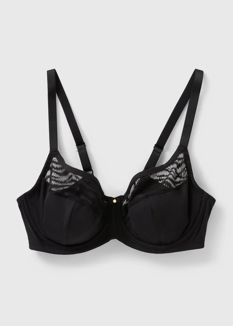 ماتلان DD+ Black Zebra Lace Bra