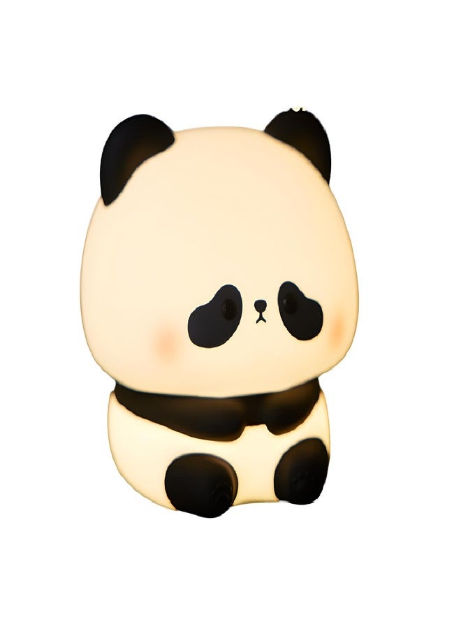 MISUHROBIR Soft Silicone Panda Light Night Lamp - Adorable Night Lamp for Kids, Babies, Women & Girls - Perfect for Infants and Children - Cute Panda Design for a Cozy Bedtime Ambiance - Image 1