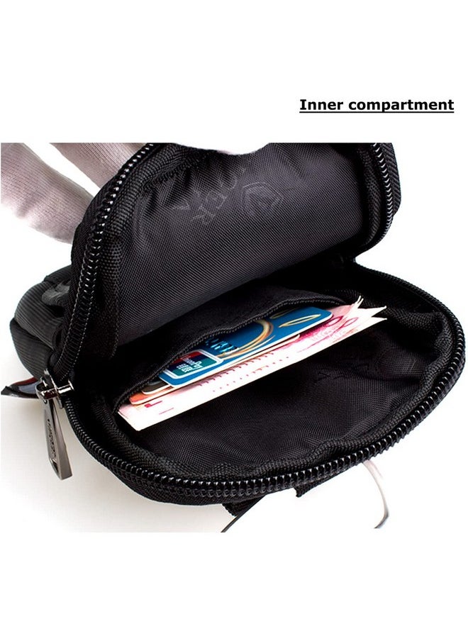 VIIGER - Canvas Dual Phone Holster for Belt Flip Cell Phone Case for iPhone 16 Pro Max iPhone 15 Pro Max Galaxy S24 Ultra, Universal Smartphone Pouch with Belt Loop and Clip for Men, Magnetic Flap Pocket - Image 1