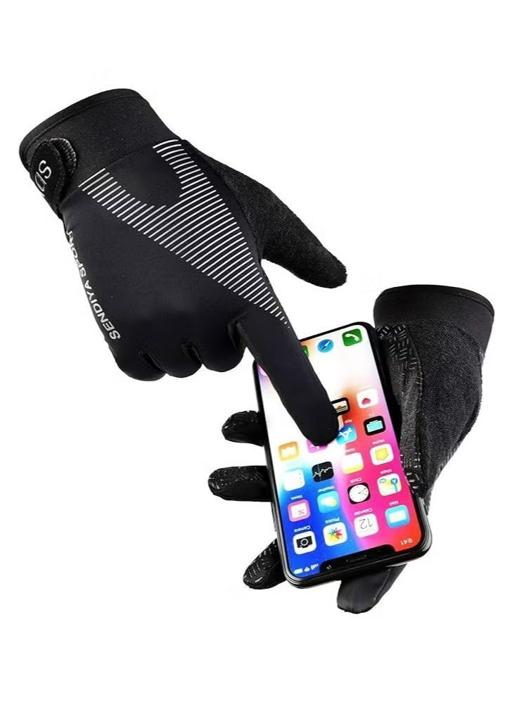 Workout Gloves, Full Palm Protection & Extra Grip, Gym Fishing Fencing Gloves for Weight Lifting, Training, Fitness, Exercise (Men & Women) - Image 2