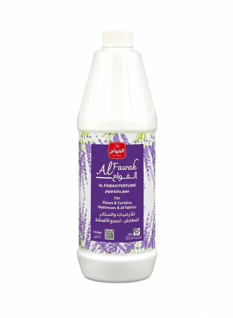 معطر  الفواح عطر الفواح برائحة اللافندر 1 لتر – معطر منزلي للأرضيات والستائر والمفارش - Image 2