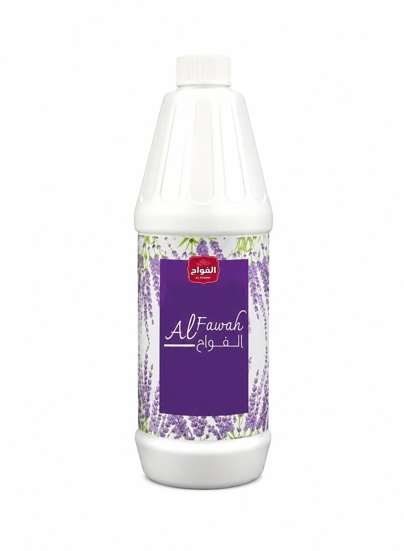 معطر  الفواح عطر الفواح برائحة اللافندر 1 لتر – معطر منزلي للأرضيات والستائر والمفارش - Image 1