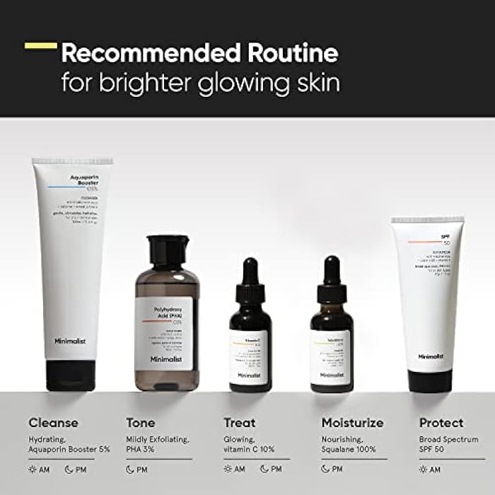 Minimalist Squalane 100% (Plant Derived) Face Oil for Moisturization | Improves Skin Hydration & Reduces Fine Lines | Restores Suppleness, Firmness & Elasticity of Skin | 1 Fl Oz / 30 ml - Image 4